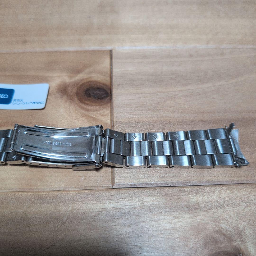 【未使用】SEIKO 時計バンド 20mm ステンレスブレス 海外モデル