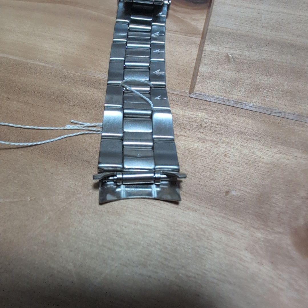 【未使用】SEIKO 時計バンド 20mm ステンレスブレス 海外モデル