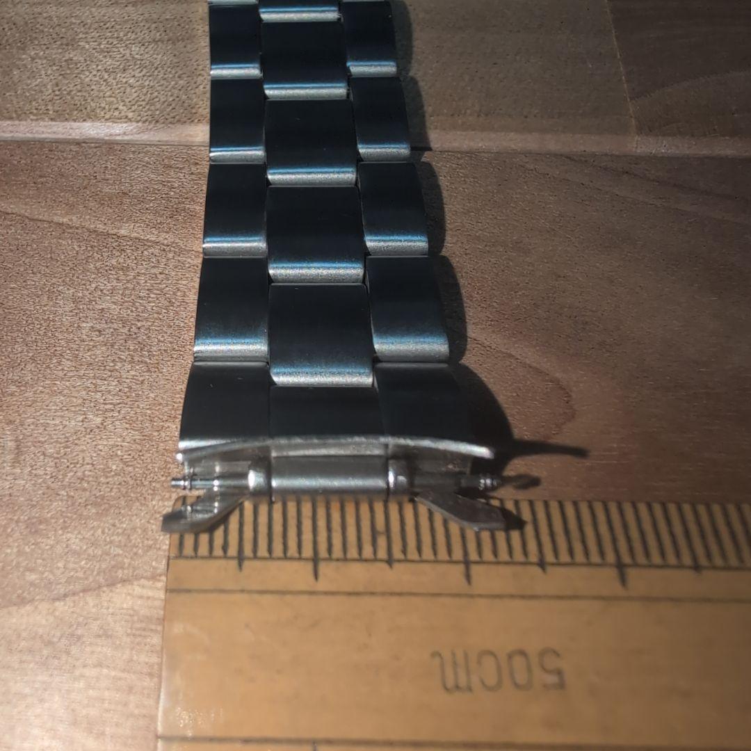 【未使用】SEIKO 時計バンド 20mm ステンレスブレス 海外モデル