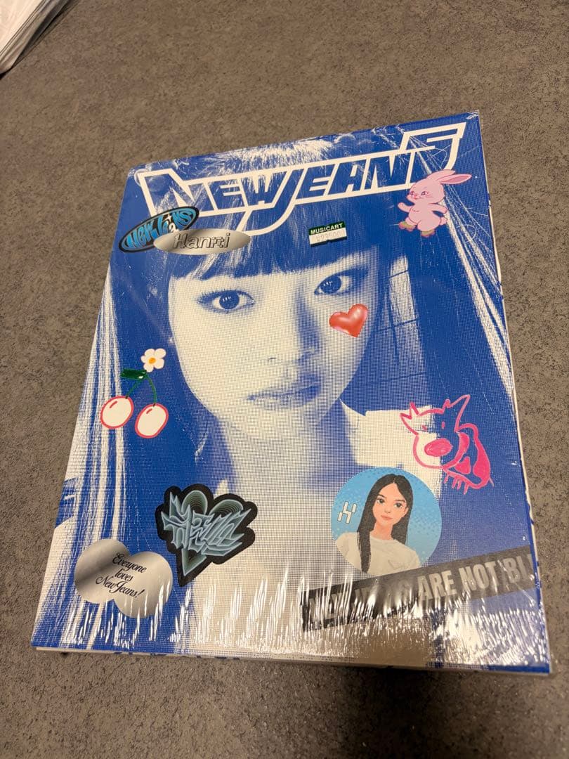 NewJeans bluebook ブルーブック ニュージーンズ　ハニ　ヘリン
