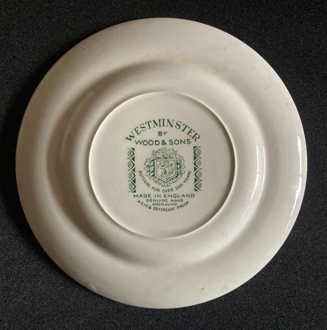 708『WOOD&SONS ウェストミンスター・シリーズ ディナー皿5枚セット』