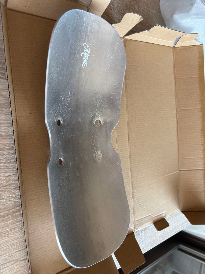 モートーン(Motone) フロントフェンダー SHORTY アルミ ブラッシュ