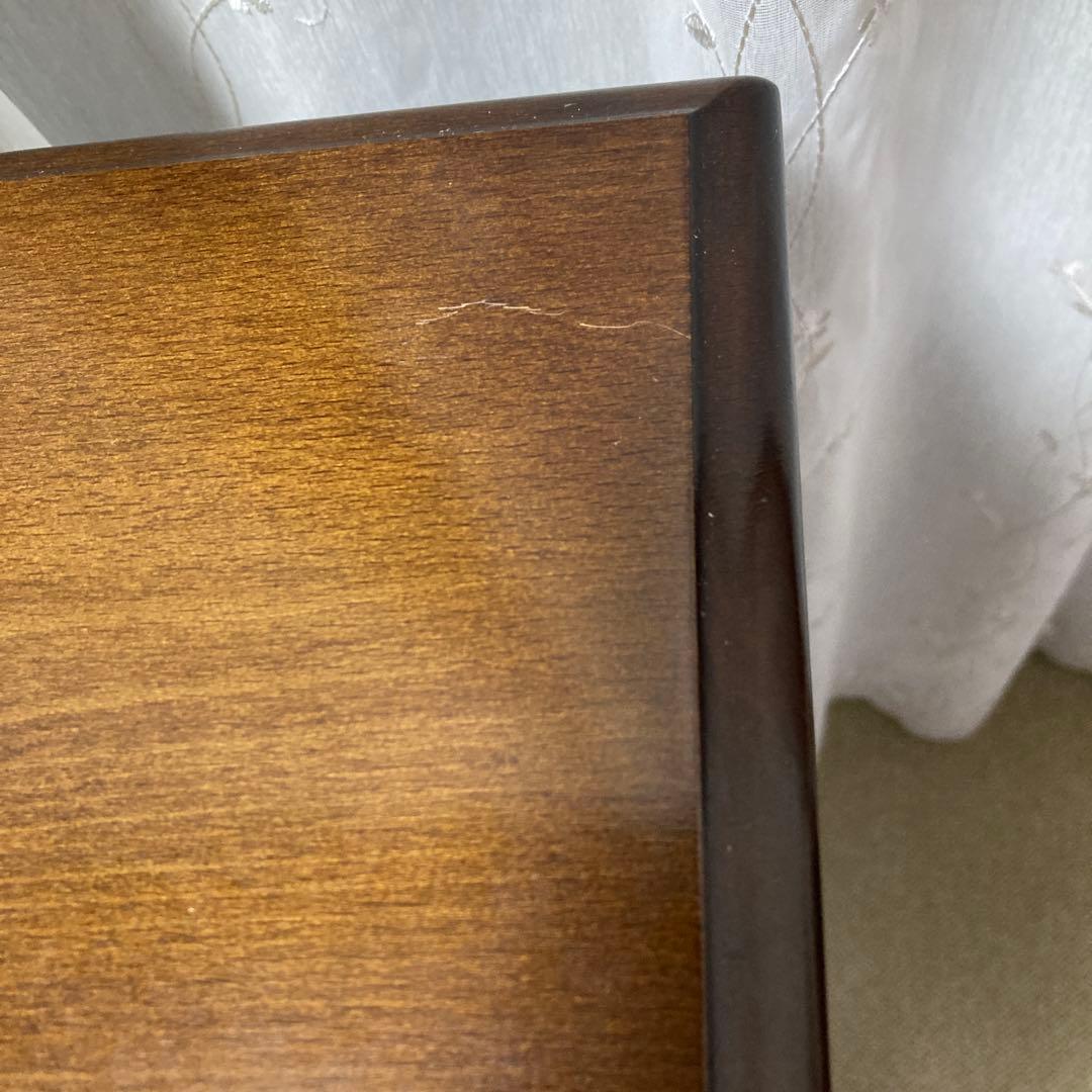 カリモク　サイドテーブル　花台　電話台