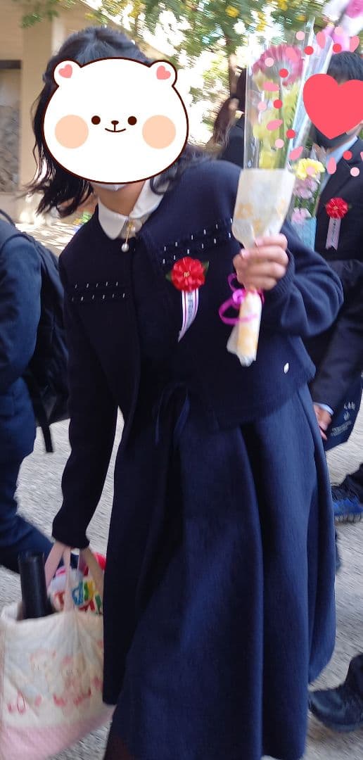 pom ponetteフォーマルワンピース　ニットジャケット