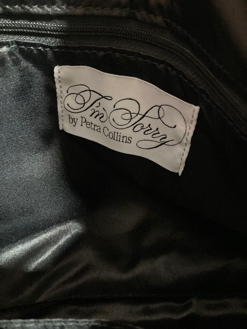 Im sorry ピンクの目デザインショルダーバッグ