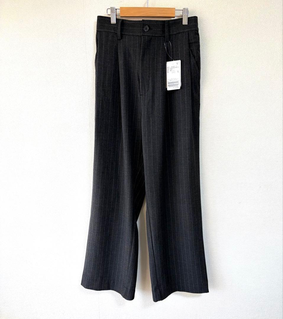 JOURNAL STANDARD ヒールカット ルーズストライプスラックス