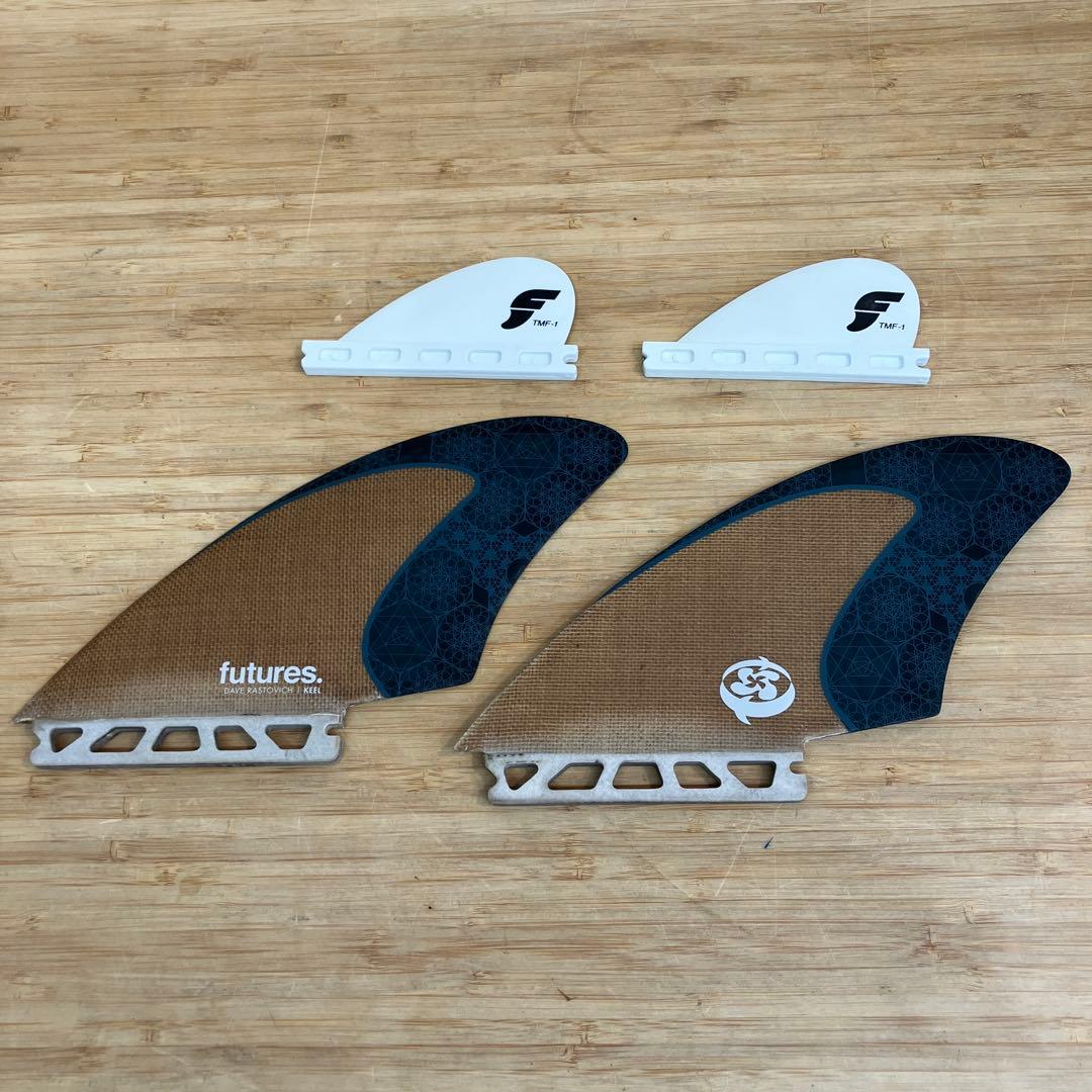 futures Kelli サイドフィン 4枚セット