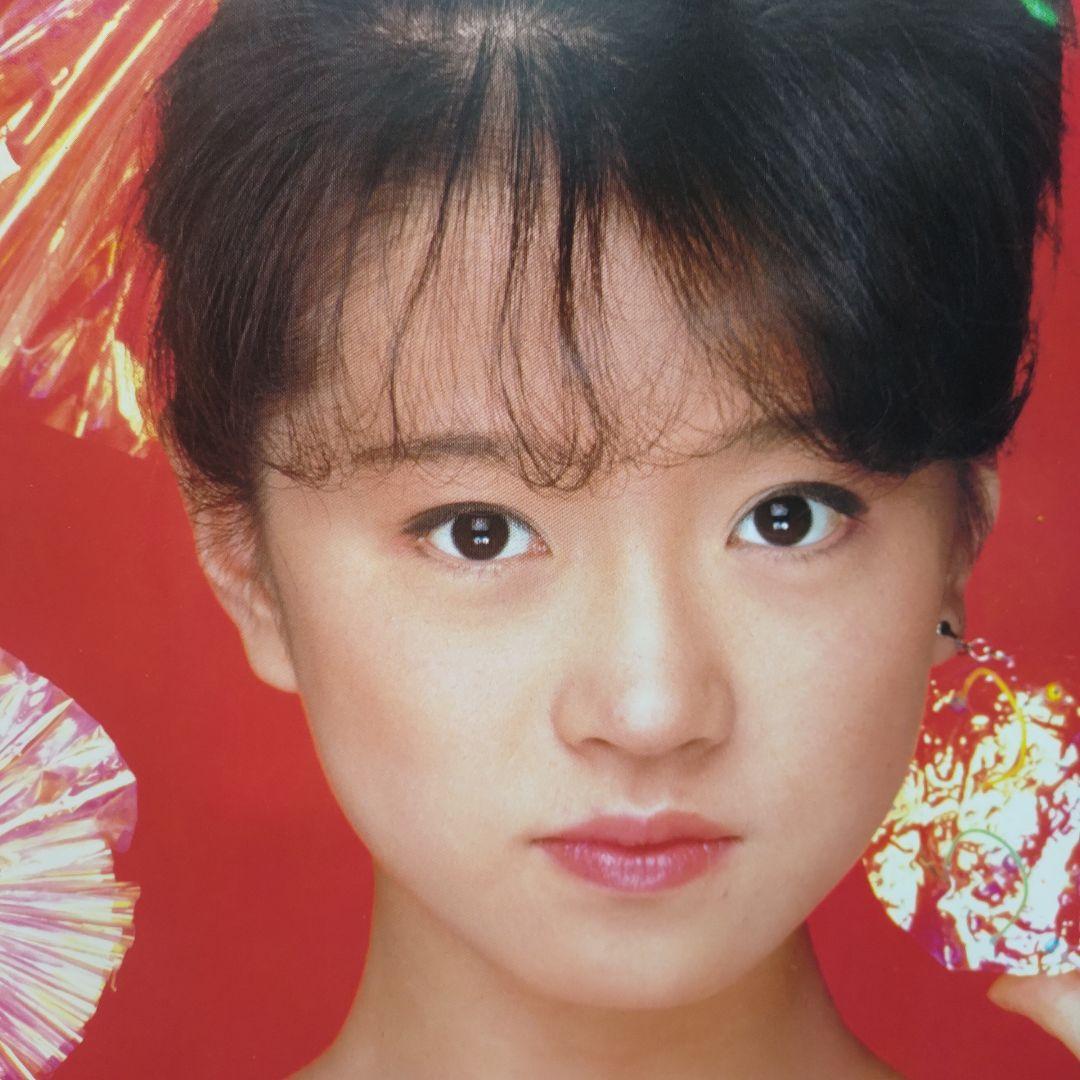 中森明菜／禁区 新品 特典ポスター 80年代当時物 レア シングル