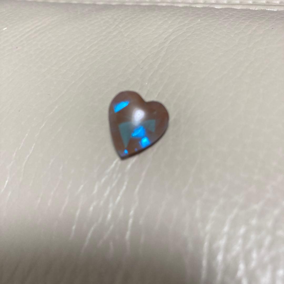 サフィレット ルース　ハート型　アンティーク　ヴィンテージ