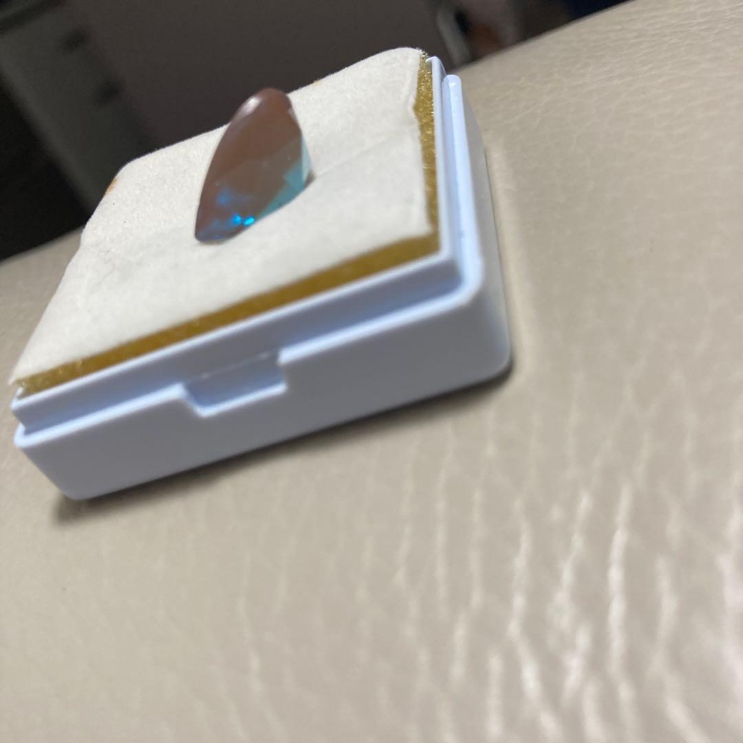 サフィレット ルース　ハート型　アンティーク　ヴィンテージ