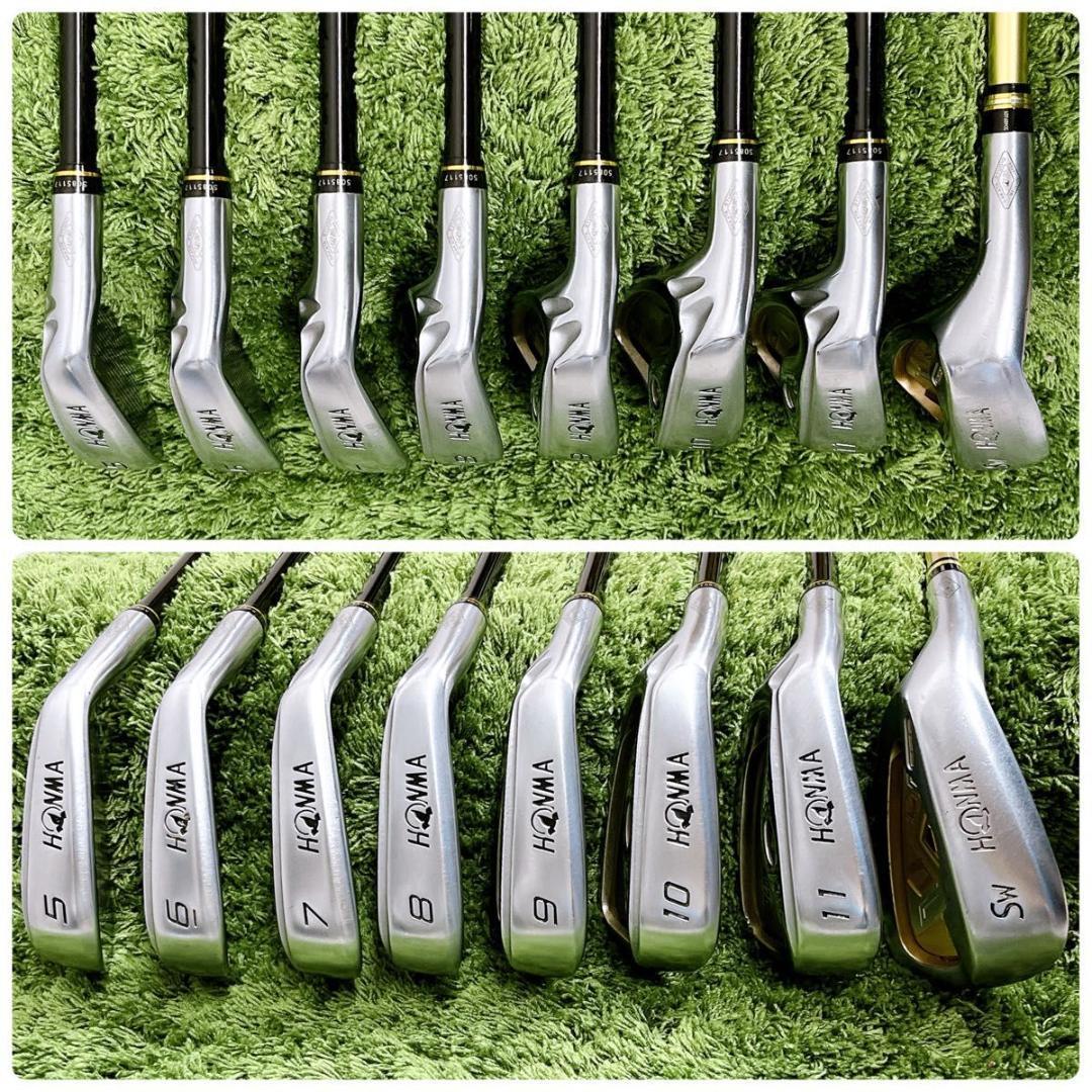 【レフティ】HONMA BERES アイアン 8本 MG703 IS-03 2星