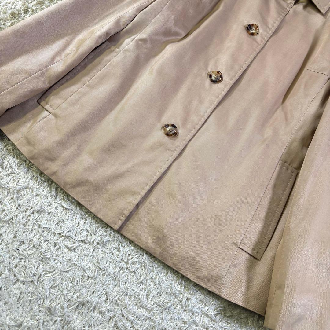 美品　バーバリーロンドン　ノバチェック　シルク　コットン　ジャケット　38