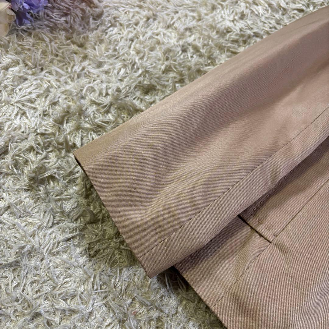 美品　バーバリーロンドン　ノバチェック　シルク　コットン　ジャケット　38