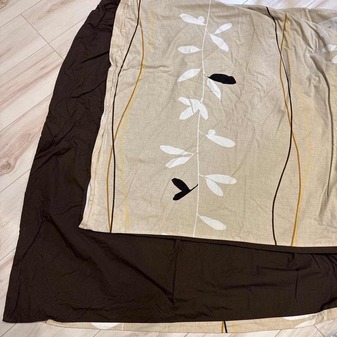 12/16まで出品☆京都西川羽毛布団ダブル➕布団カバーダブル