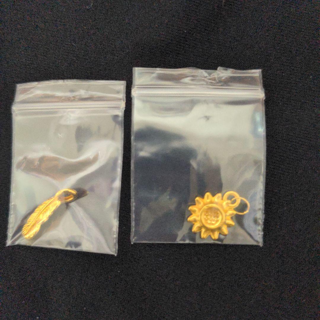 maI.レレレ販売 純金ペンダントトップ2点