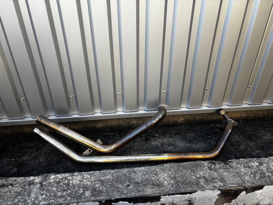 ドラッグスター400　マフラー　アップスイープマフラー