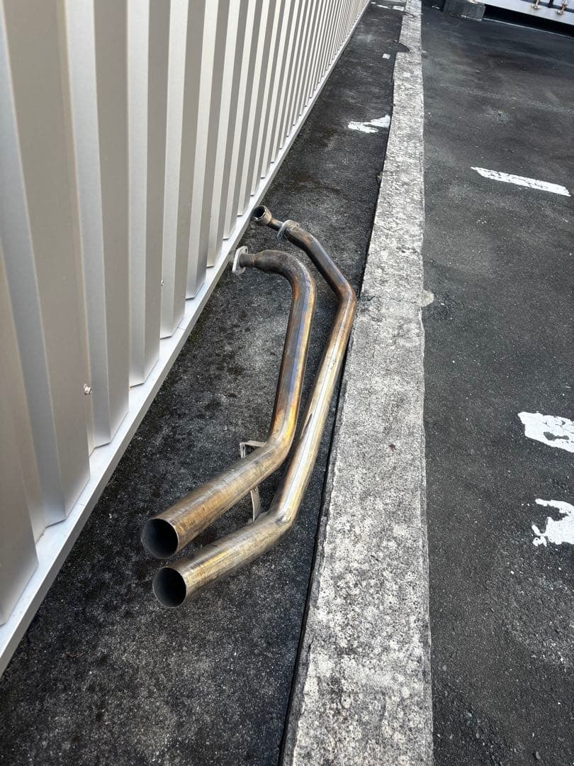 ドラッグスター400　マフラー　アップスイープマフラー