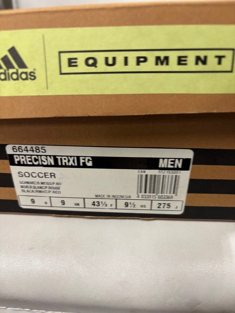adidas PRECISN TRXI FG 27.5センチ