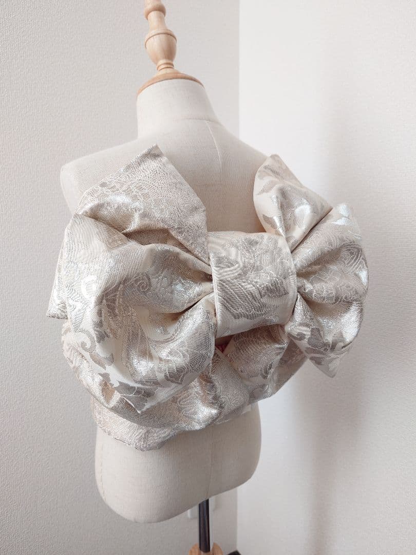 七五三　ハーフ成人式　大人用袋帯からの作り帯　1点物