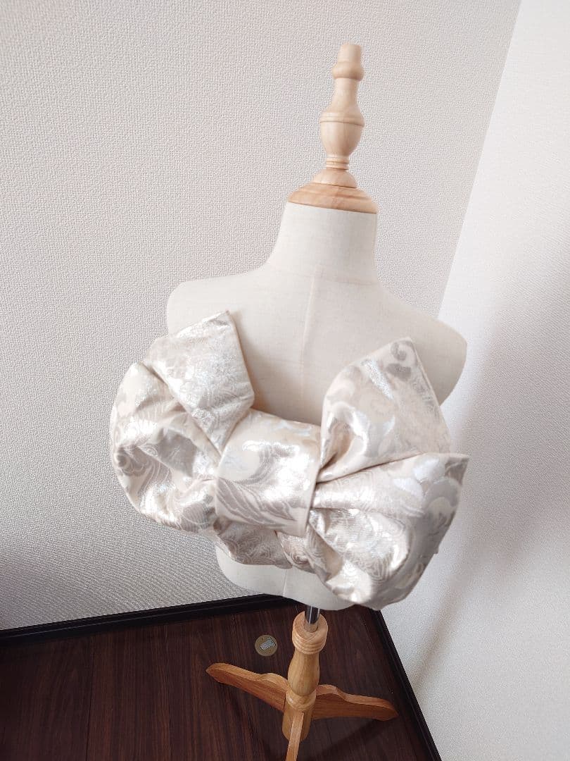 七五三　ハーフ成人式　大人用袋帯からの作り帯　1点物