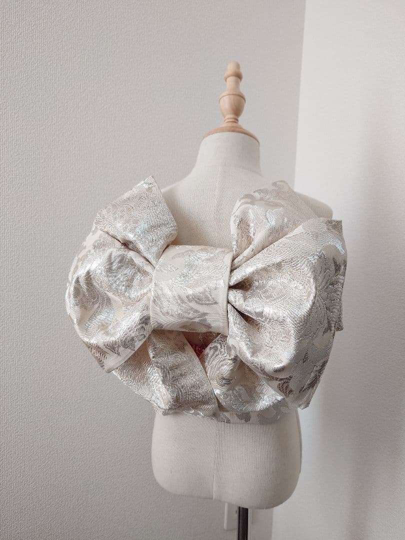 七五三　ハーフ成人式　大人用袋帯からの作り帯　1点物