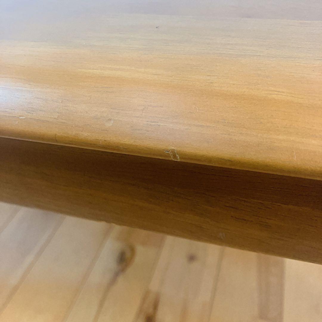 karimoku カリモク　変形　テーブル　半円　ローテーブル　3本脚