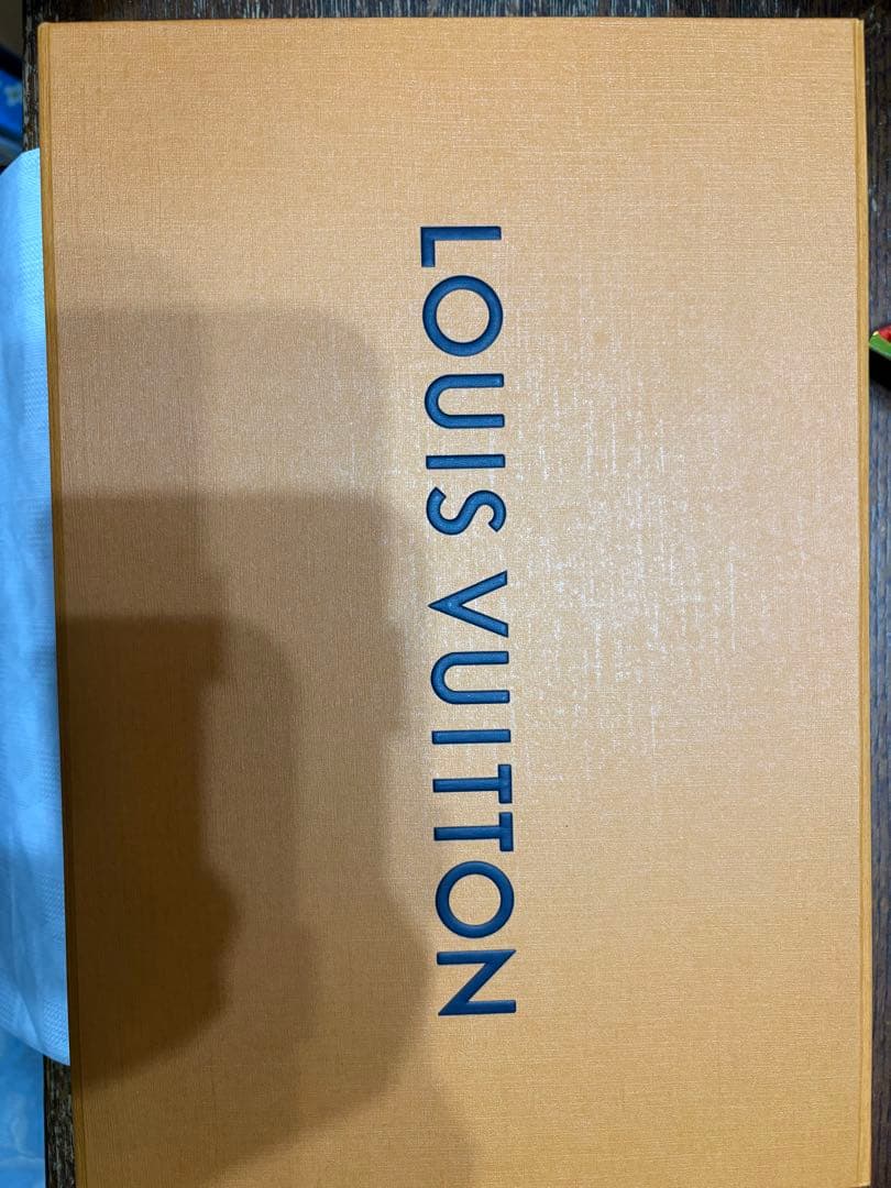 ルイヴィトン マフラー カシミヤ混 エシャルプ モノグラム 紺