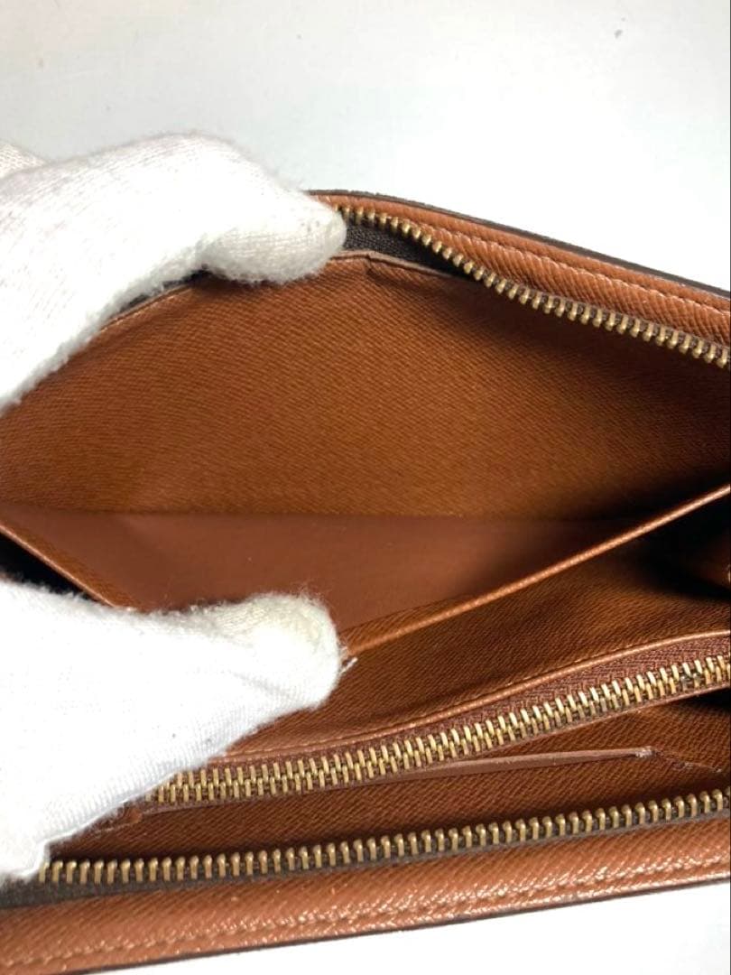 ルイヴィトン　モノグラム　ポルトモネ　ジップ　ラウンドファスナー　長財布