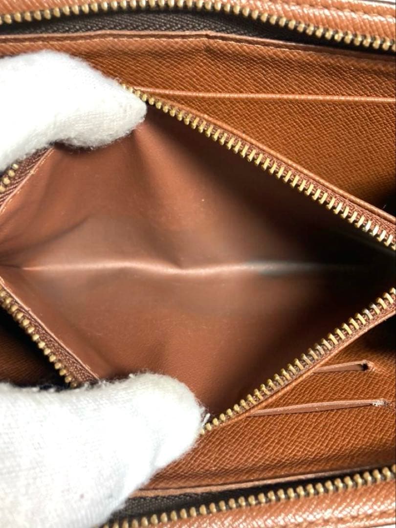 ルイヴィトン　モノグラム　ポルトモネ　ジップ　ラウンドファスナー　長財布