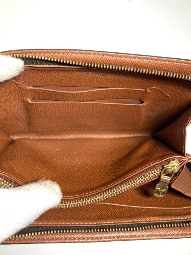 ルイヴィトン　モノグラム　ポルトモネ　ジップ　ラウンドファスナー　長財布