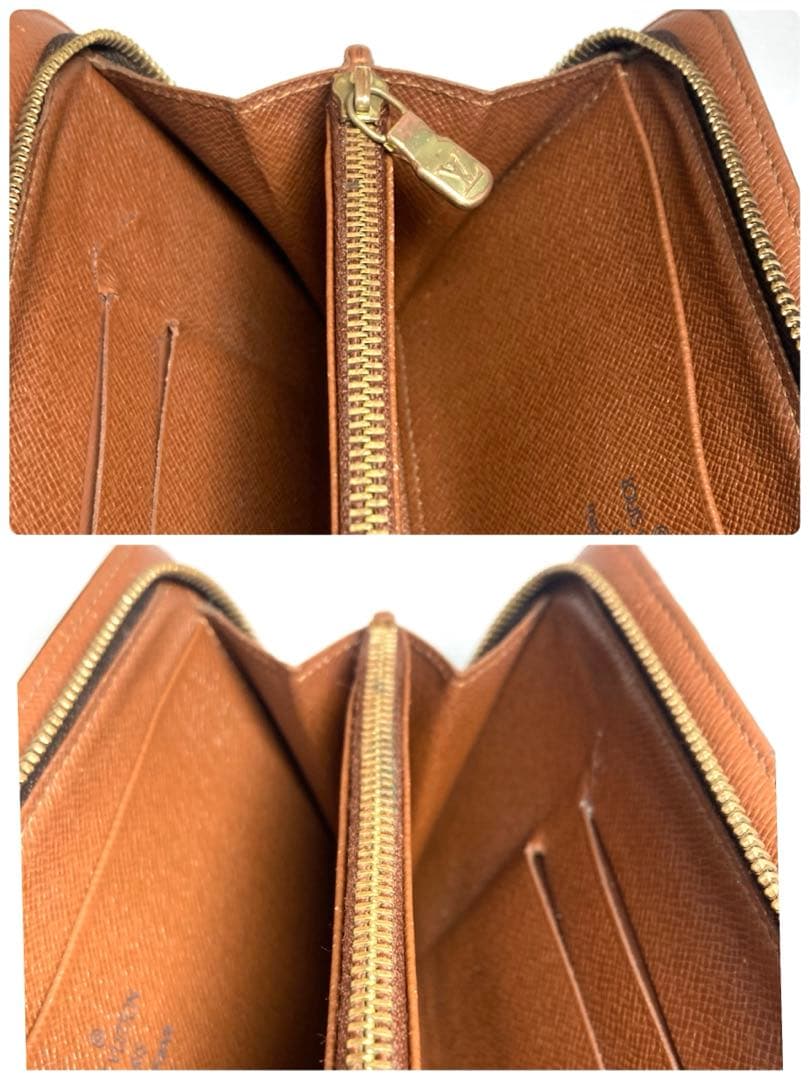 ルイヴィトン　モノグラム　ポルトモネ　ジップ　ラウンドファスナー　長財布