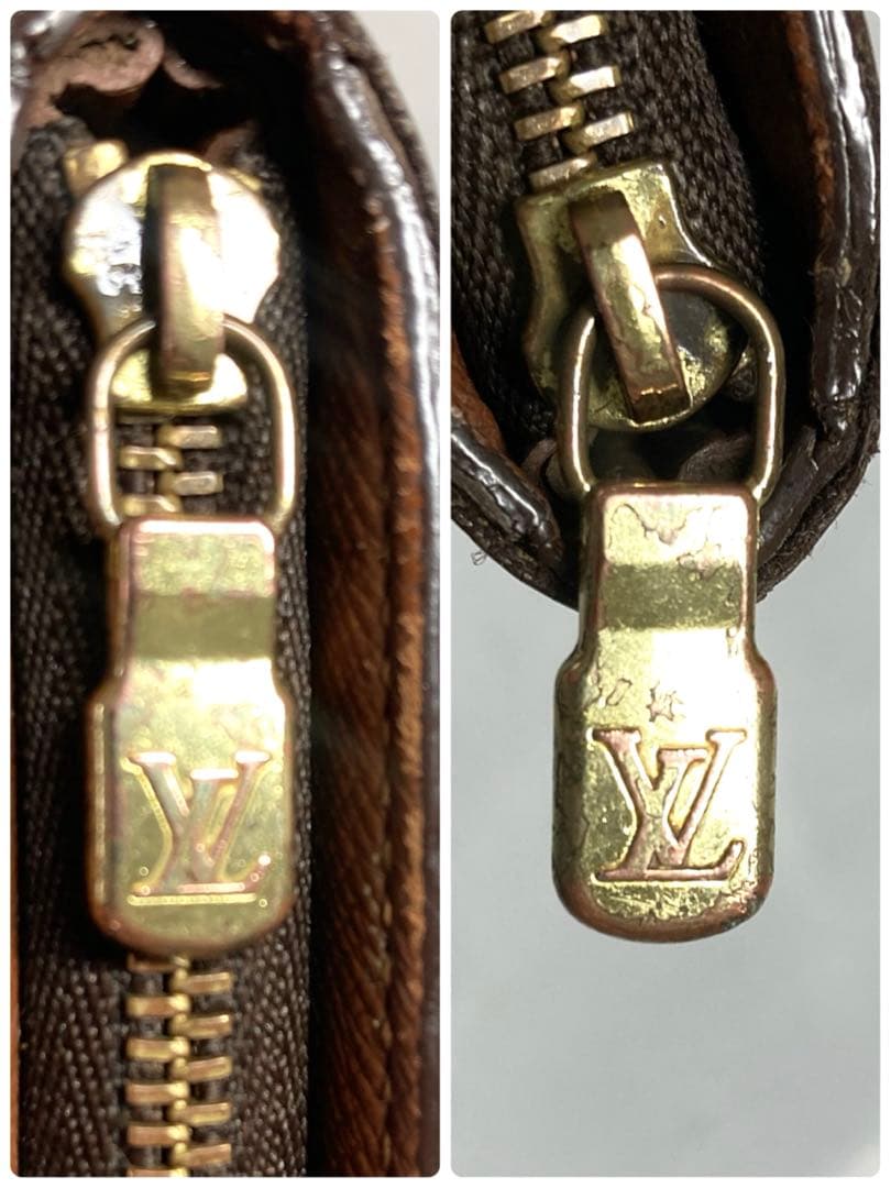 ルイヴィトン　モノグラム　ポルトモネ　ジップ　ラウンドファスナー　長財布