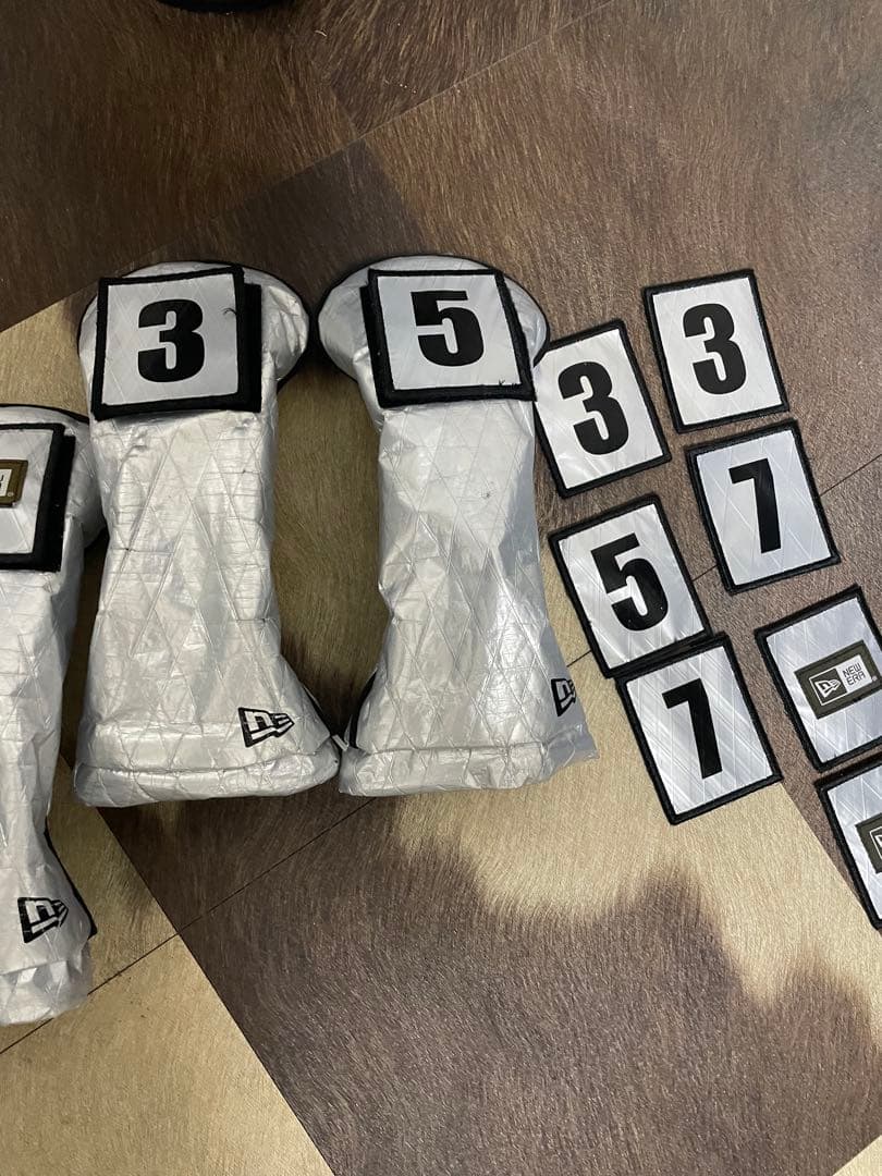 激レア　ニューエラ キャディバック ヘッドカバーフルコンボ