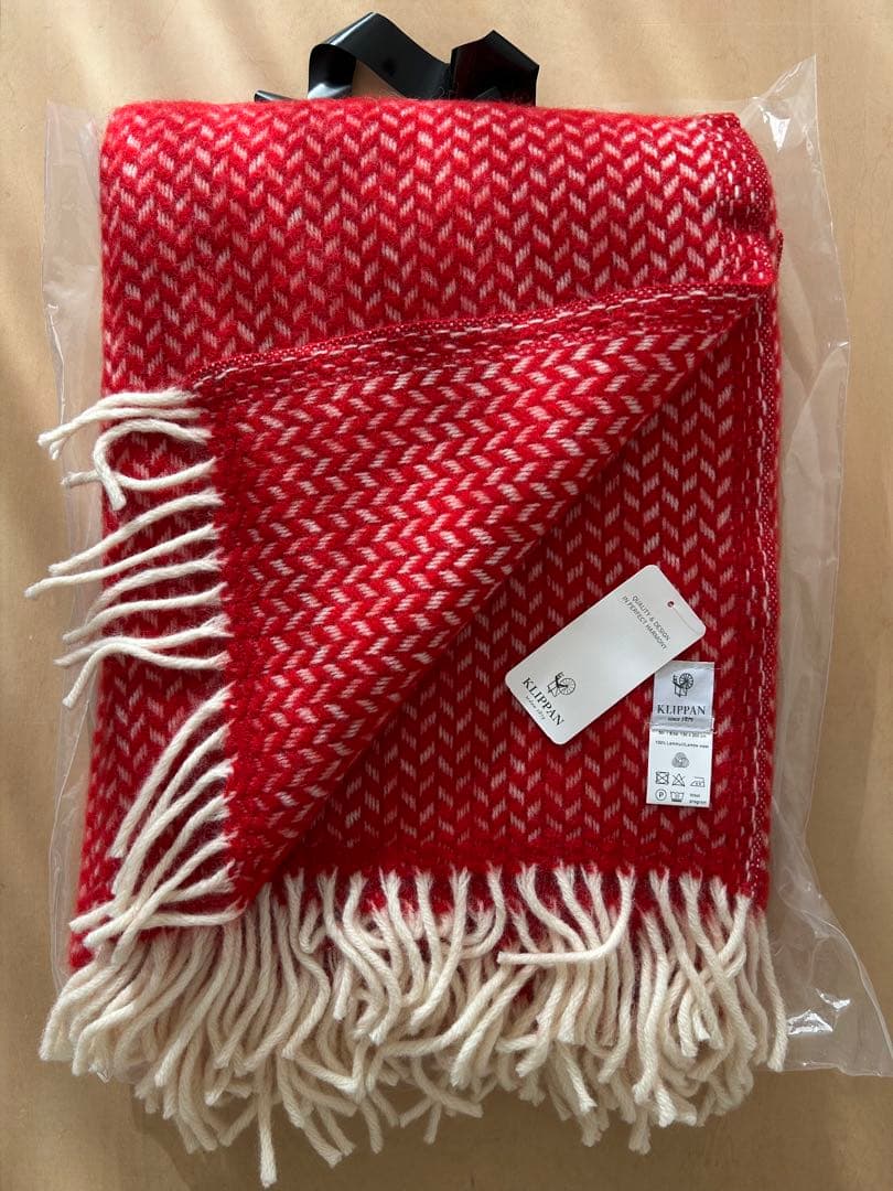 クリッパン KLIPPAN ウール スローケット ポルカ