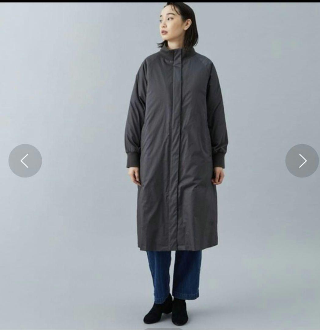 ファミちゃんさま専用！ADIEU TRISTESSE 中綿Aラインコート グレー