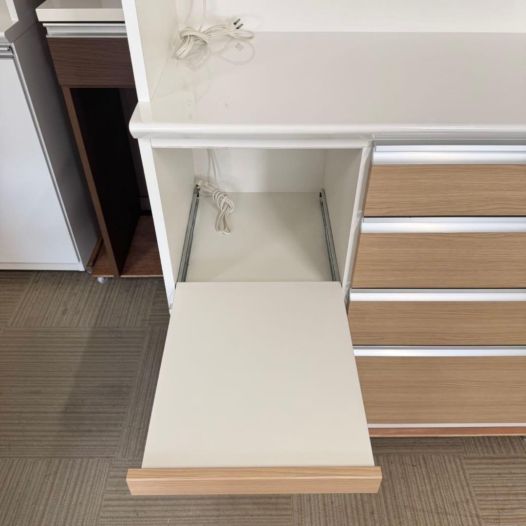 【超美品‼️】定価25万♪ 高級 松田家具 117cm幅キッチンボード