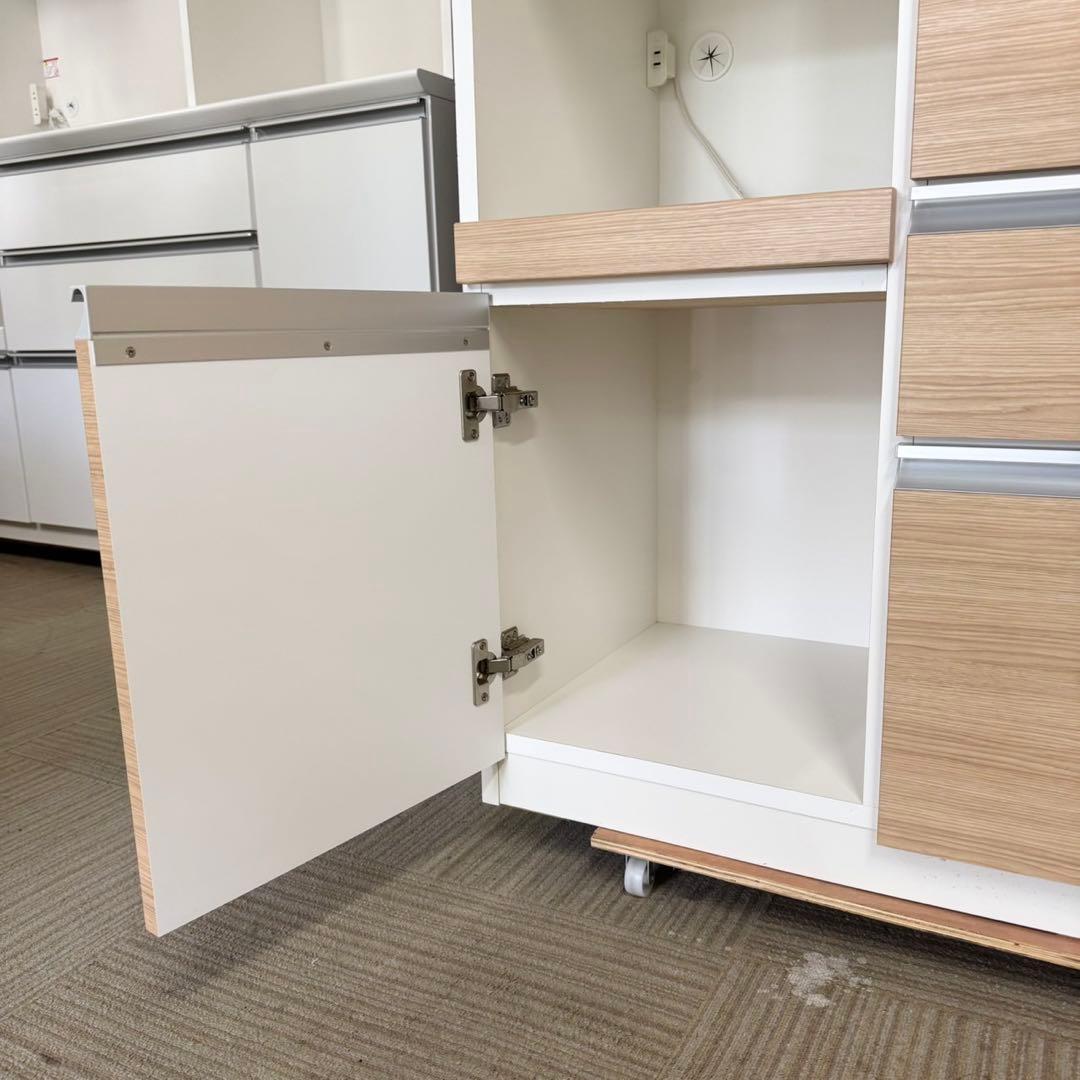 【超美品‼️】定価25万♪ 高級 松田家具 117cm幅キッチンボード