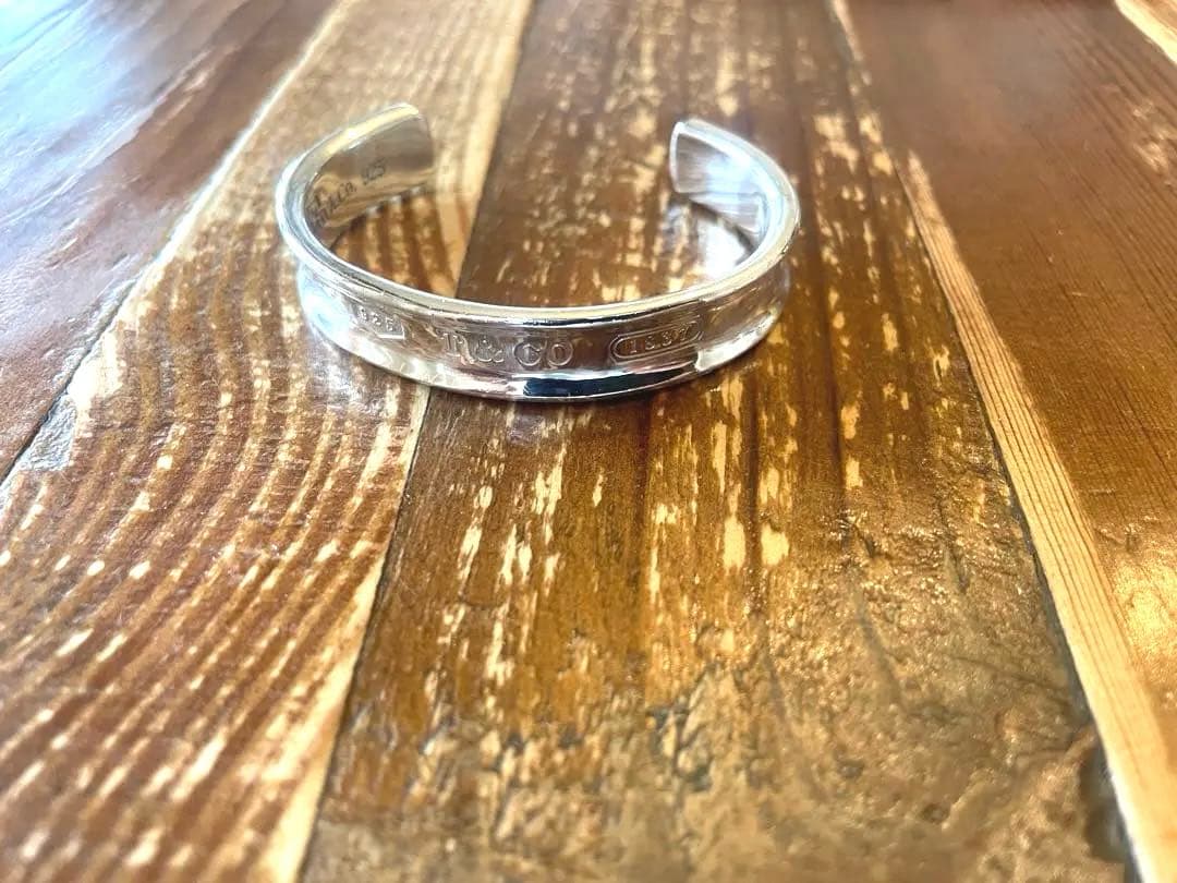 ティファニー バングル 1837 ナロー ブレスレット ビンテージ