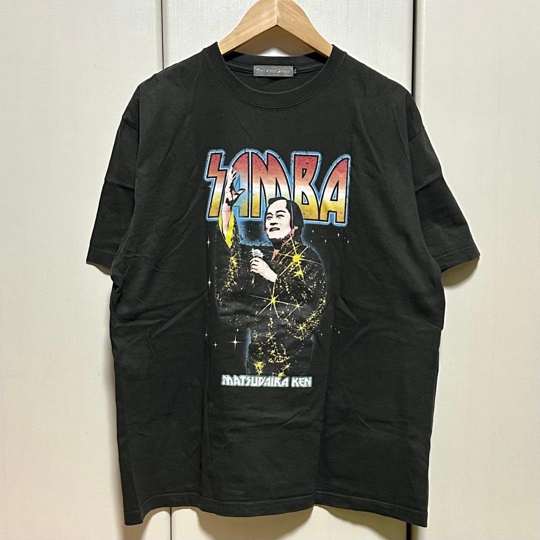 【おまけ付】 松平健 マツケン サンバ SAMBA Tシャツ（ROCK） XL