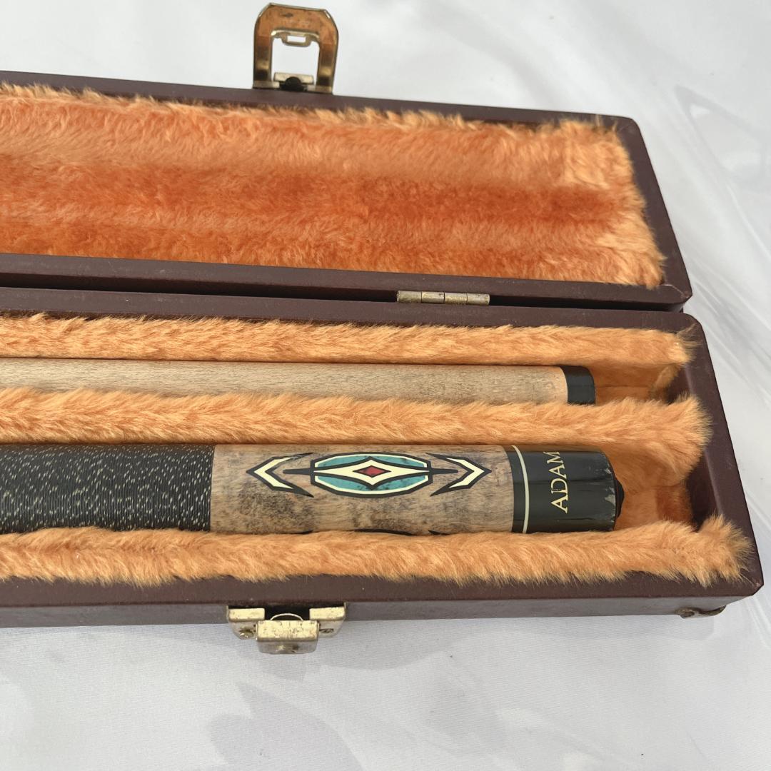 美品☘️ ADAM アダム　ヴィンテージ　ビリヤードキュー　ケース付き