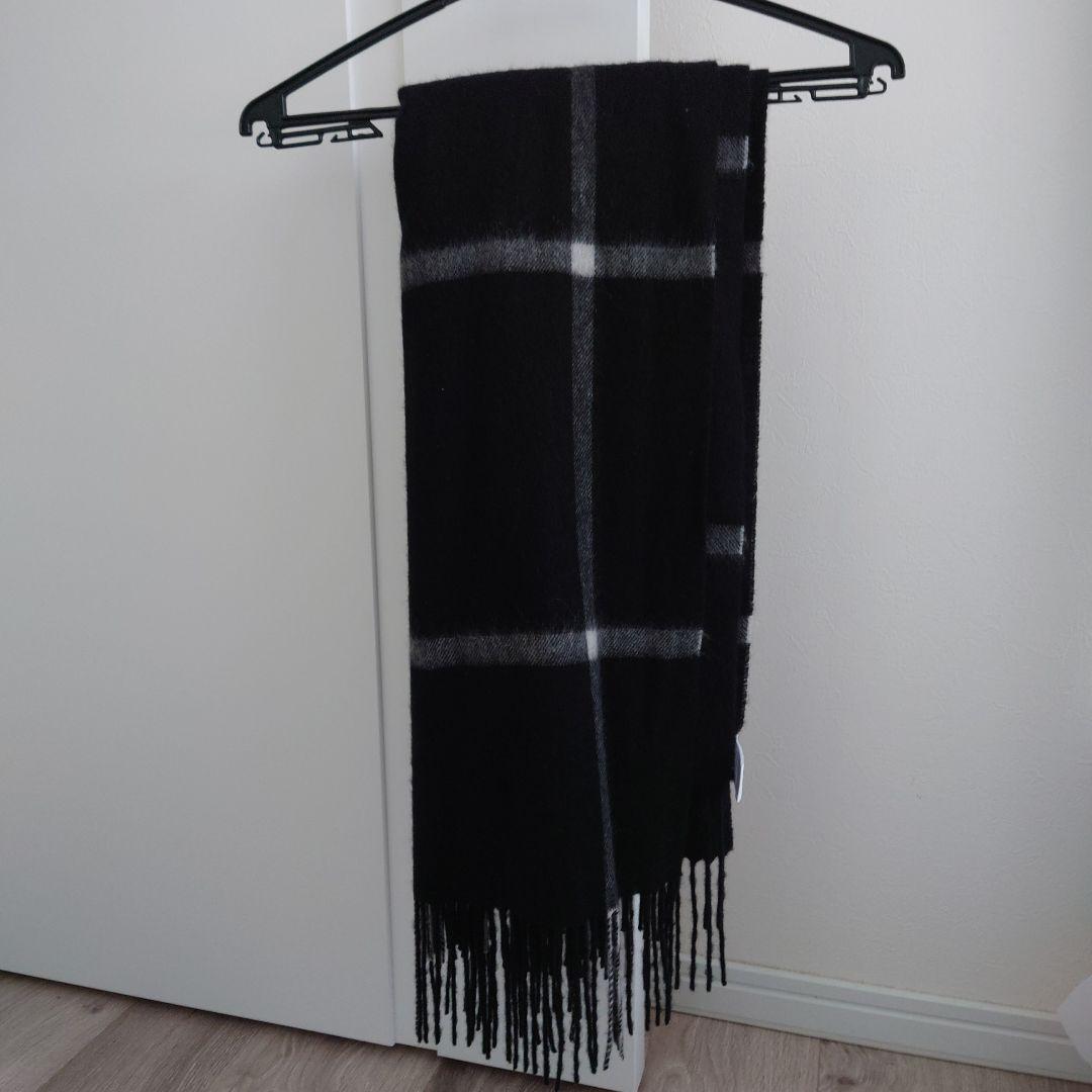 【CTHY】WINDOWPANE CHECK CASHMERE STOLE