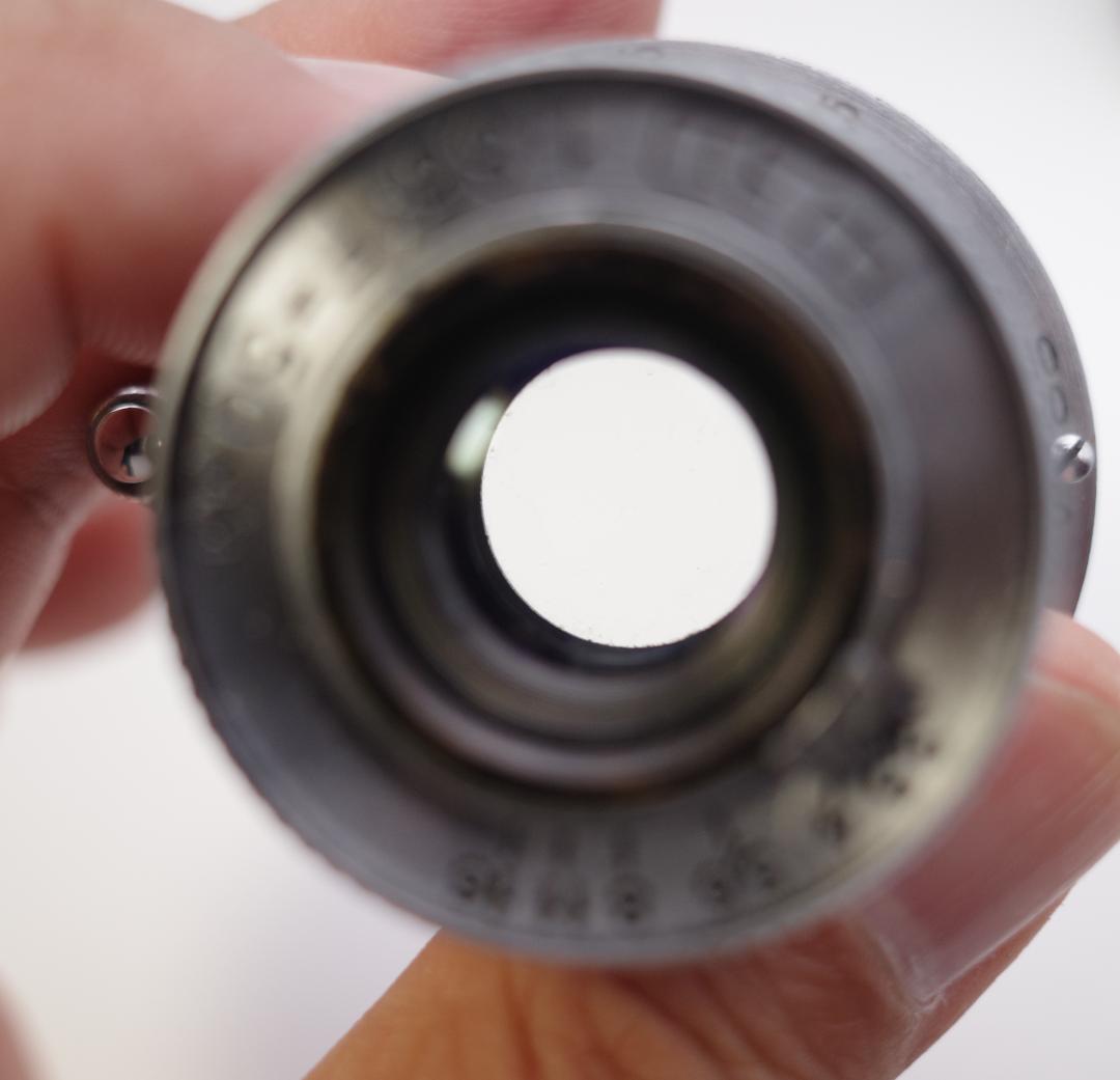 14　希少　沈胴式オールドレンズ FED 50　L39 純正ケース付