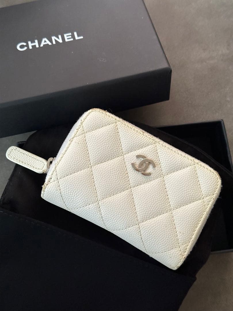 CHANEL シャネル ジップパースミニ財布　ケース