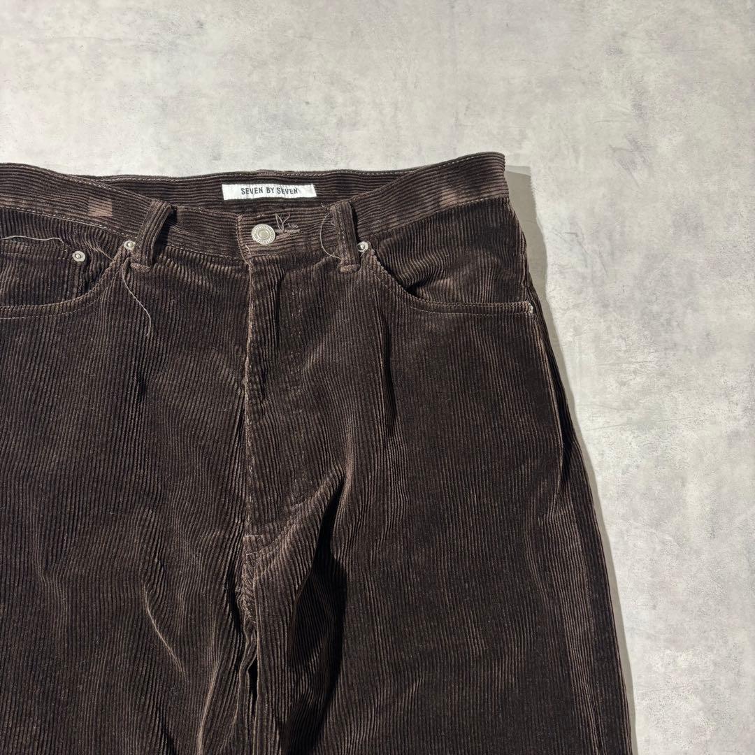 S*a様 sevenbysevenセブンバイセブン コーデュロイパンツ ブラウン