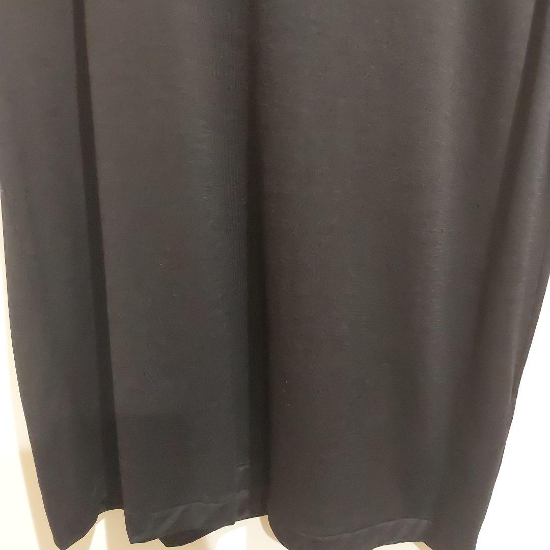 comoli ウール天竺　ノースリーブ　ネイビー　2