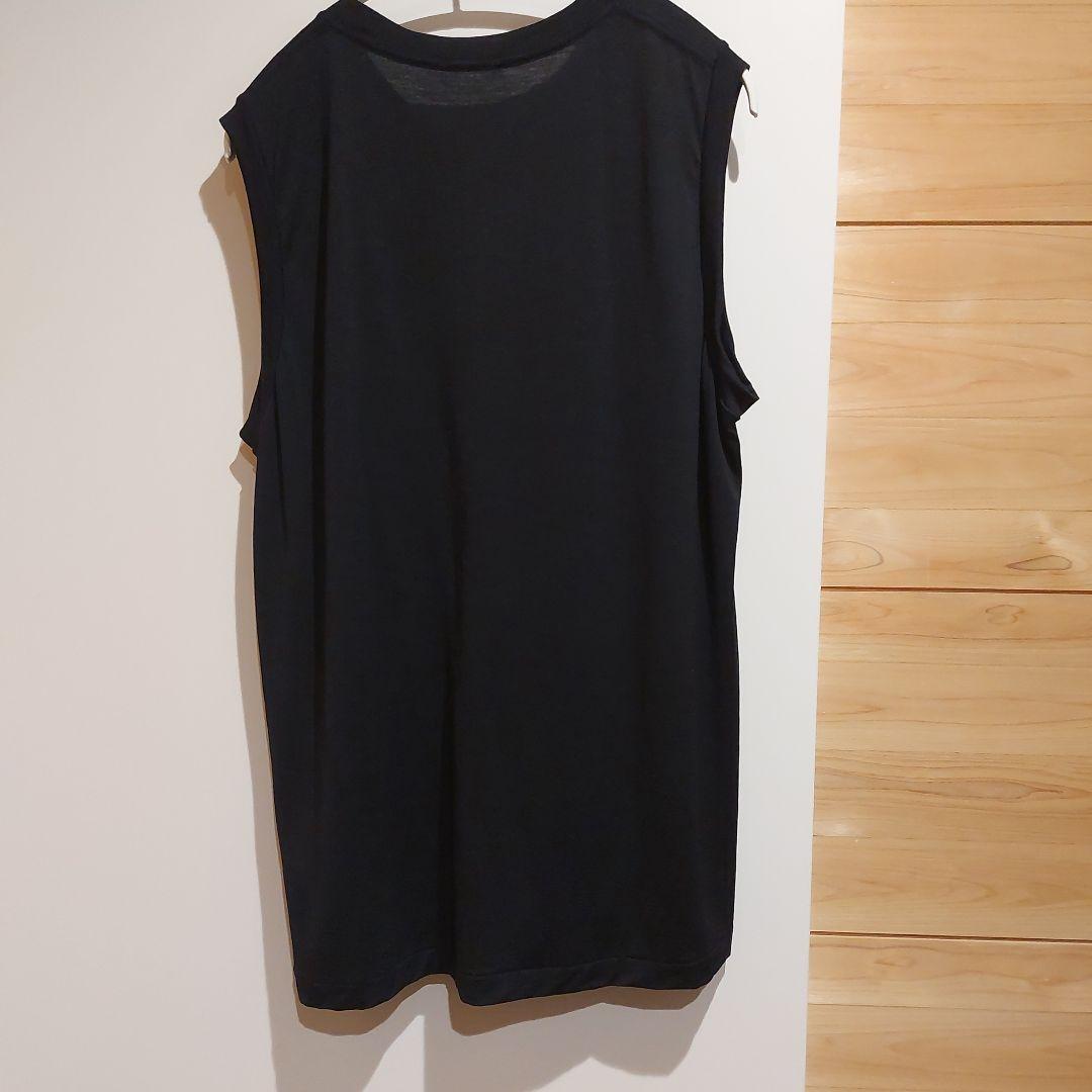 comoli ウール天竺　ノースリーブ　ネイビー　2