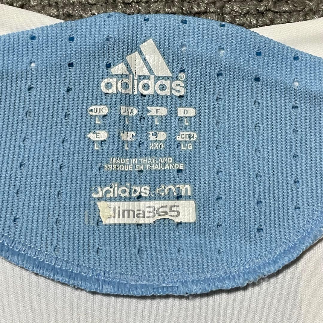 08'アルゼンチン代表ユニフォーム ホーム長袖 #6エインセW杯南米予選支給品