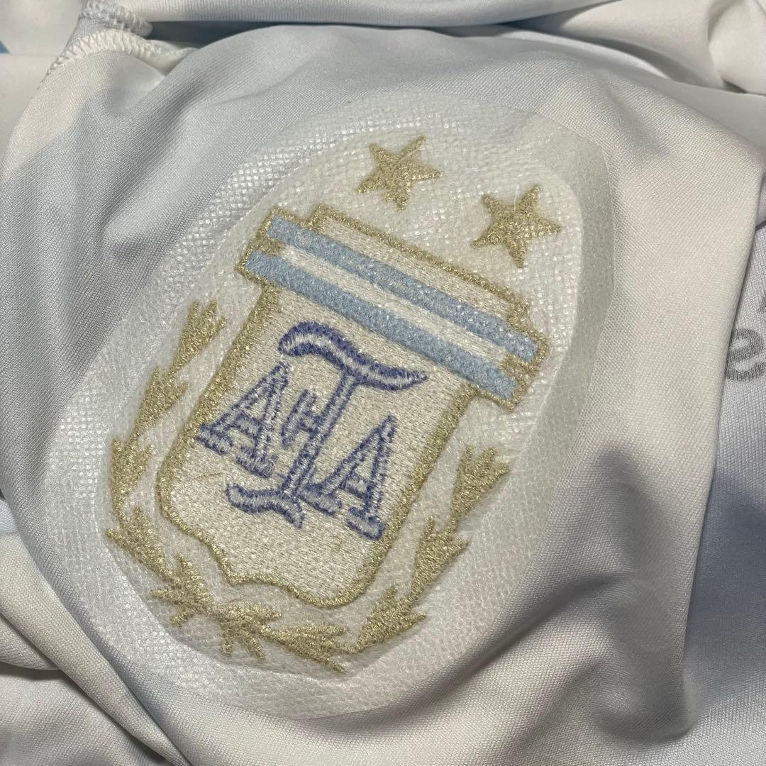 08'アルゼンチン代表ユニフォーム ホーム長袖 #6エインセW杯南米予選支給品