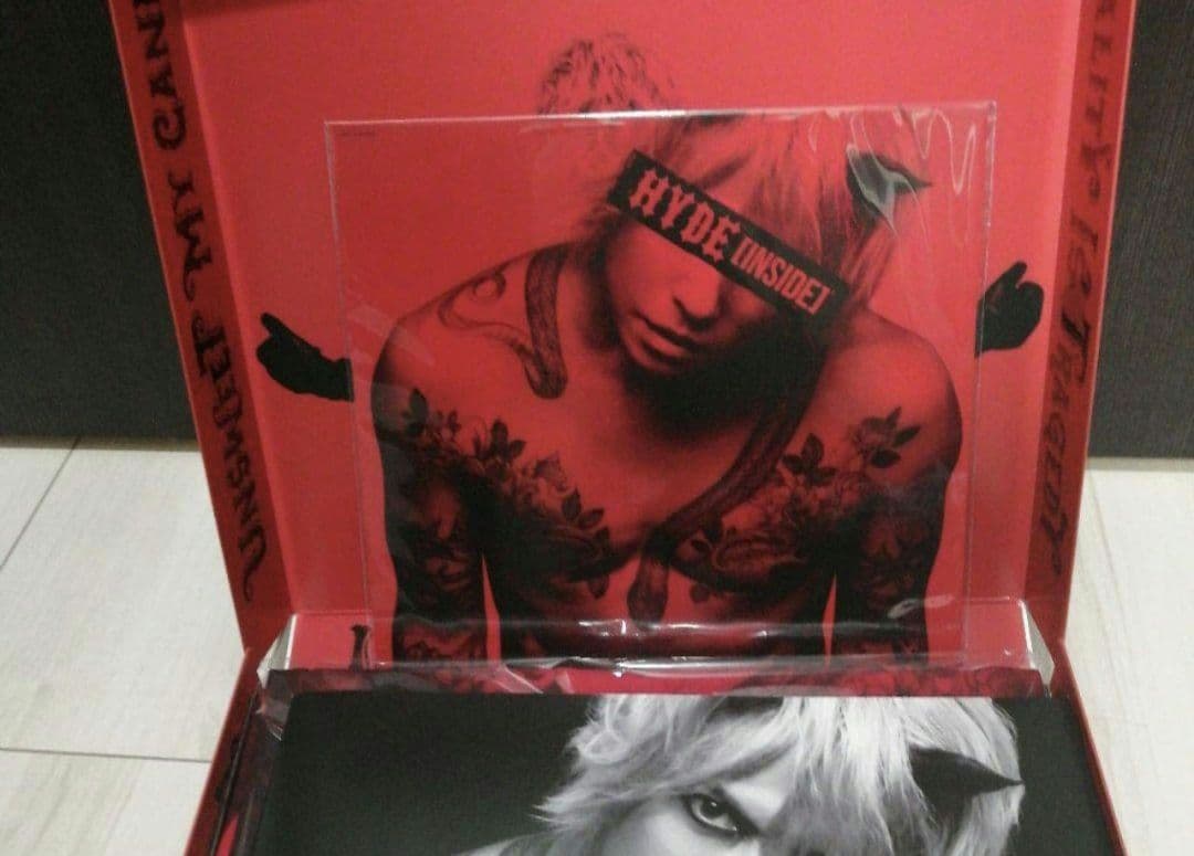 HYDE [INSIDE] 限定盤 完全数量限定BOX ポスター、メガジャケ付き