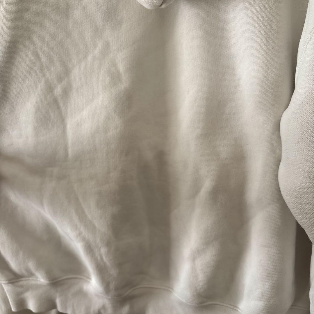 【即完売モデル】アレキサンダーワン☆リップロゴ　ホワイトパーカー　L